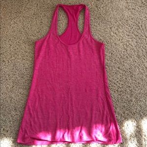 Hot Pink Lulu Lemon Tank Top